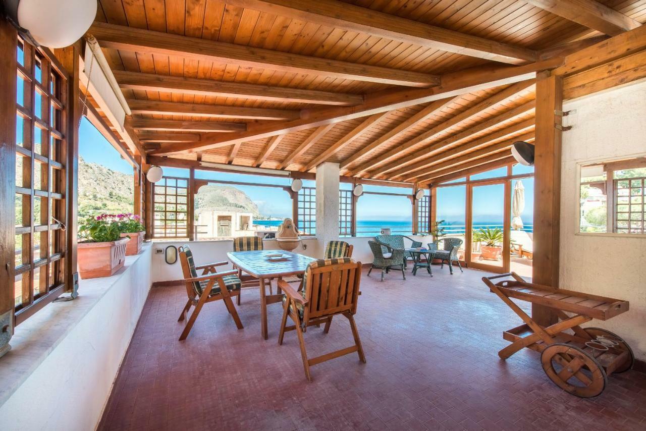 Casa Con Terrazza Sul Mare All'Addaura Палермо Экстерьер фото