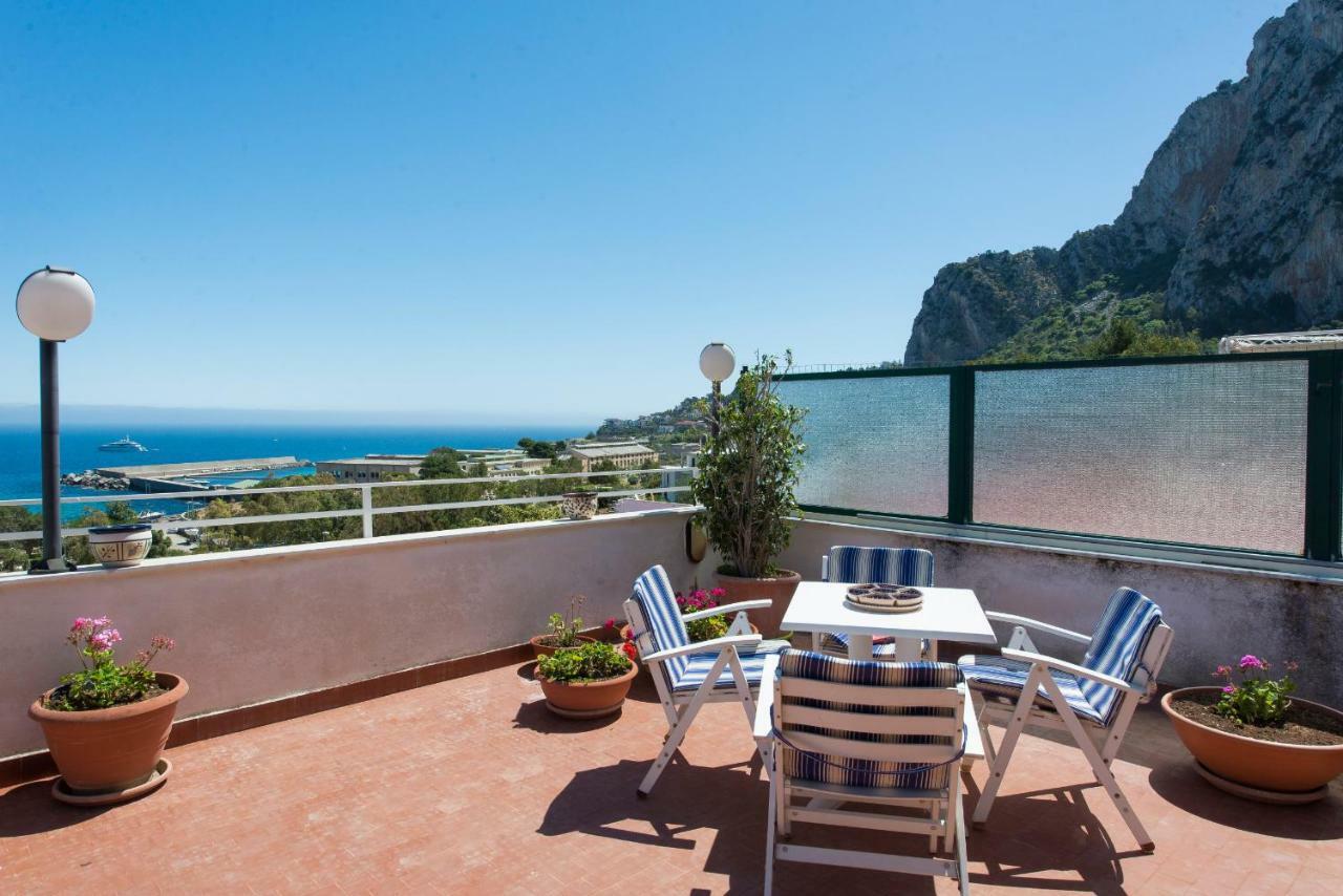 Casa Con Terrazza Sul Mare All'Addaura Палермо Экстерьер фото